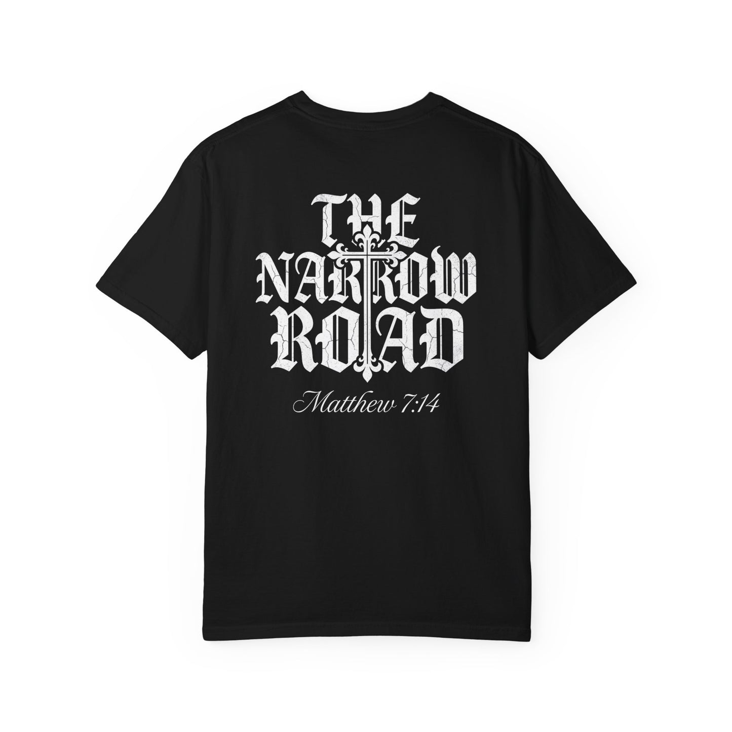 THE NARROW ROAD Tee — Black