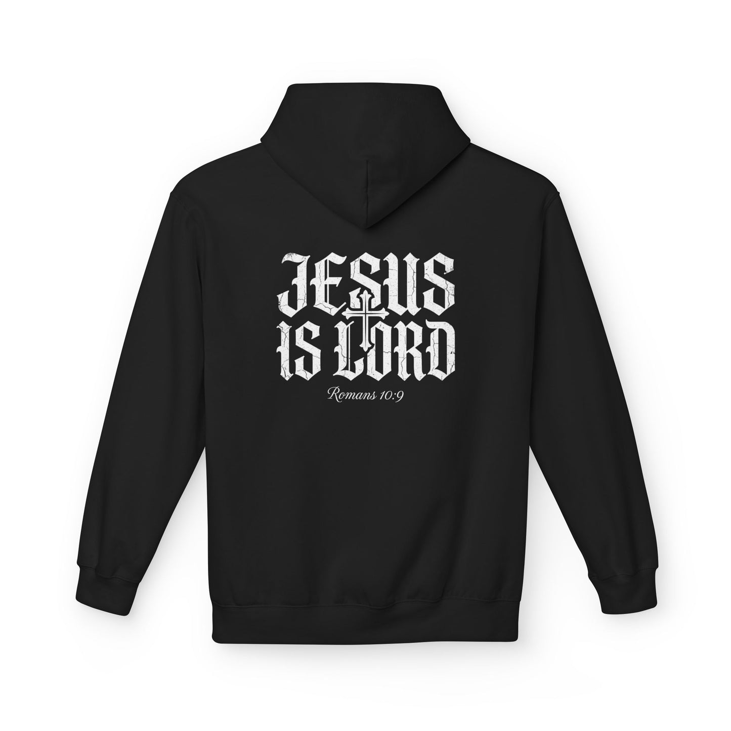 JESUS IS LORD Hoodie — Black