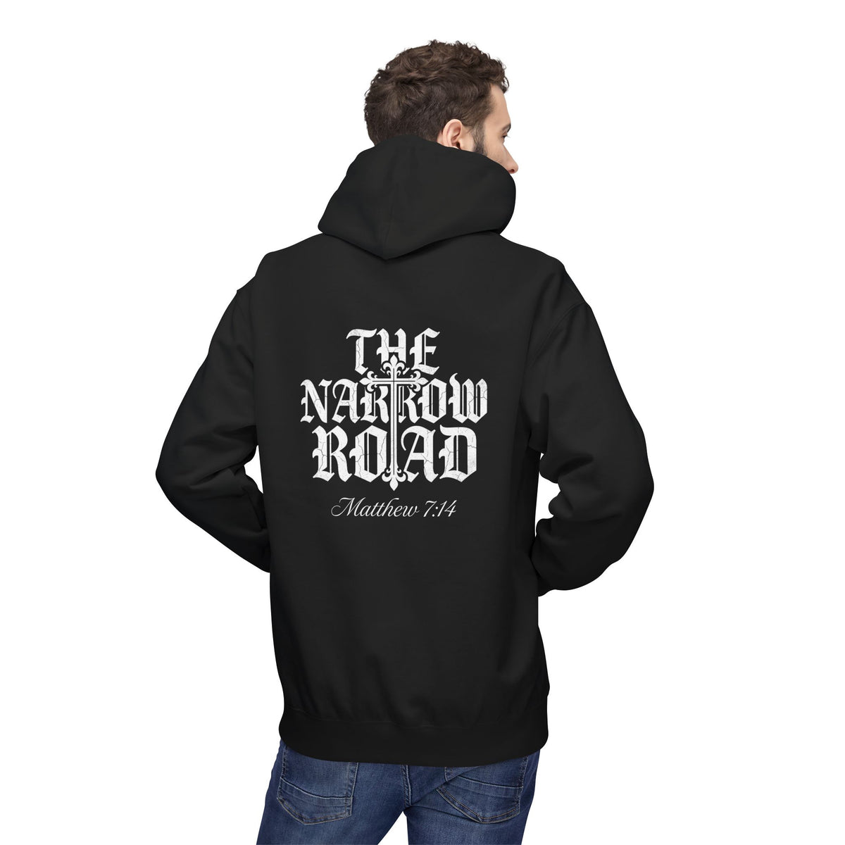 THE NARROW ROAD Hoodie — Black