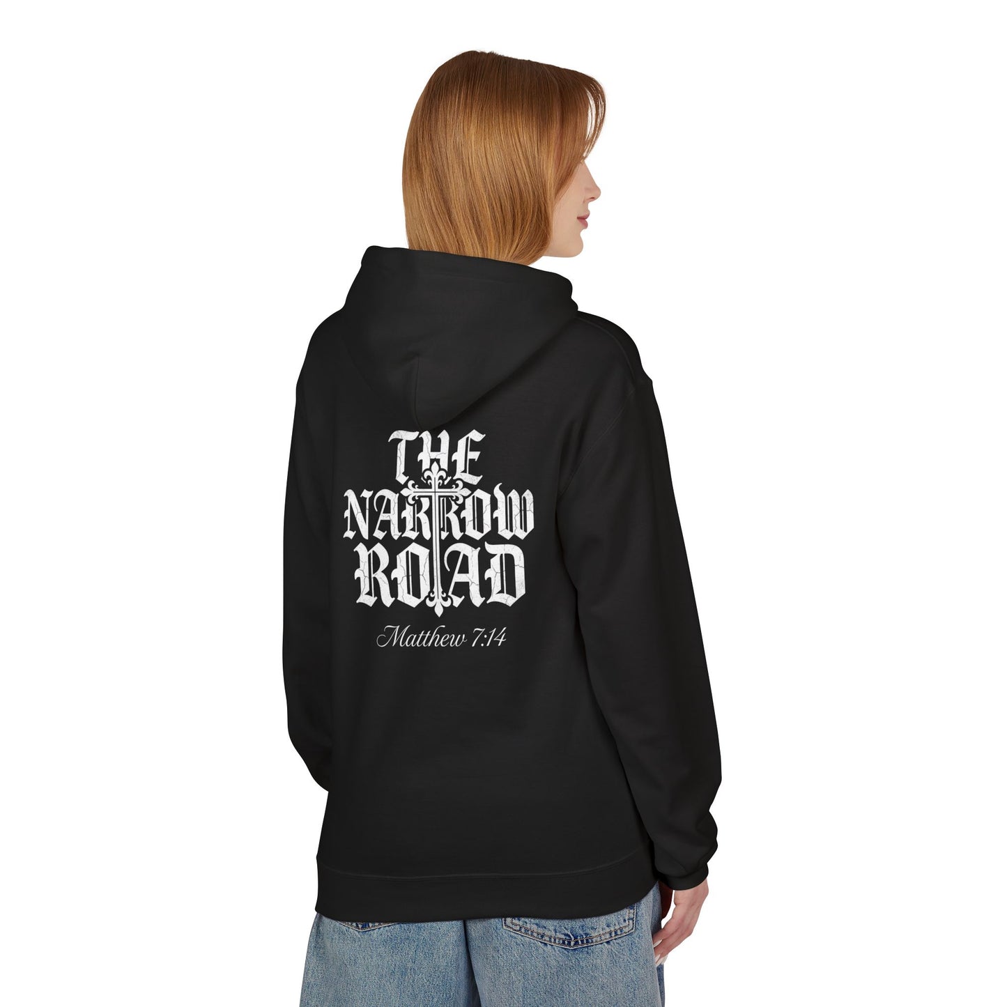 THE NARROW ROAD Hoodie — Black