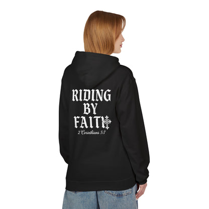 RIDING BY FAITH Hoodie — Black