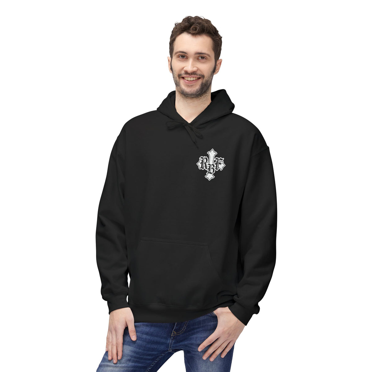 JESUS IS LORD Hoodie — Black